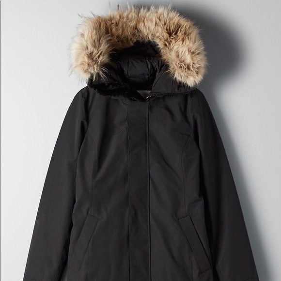 🌱 SOLD 🌱 GOLDEN by Tna Haven Parka Black Altitude Series - Picture 1 of 10